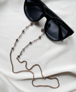 Sonnenbrillen Perlenkette - Flouritsteine - Astra Stones - Nordic Concept Store