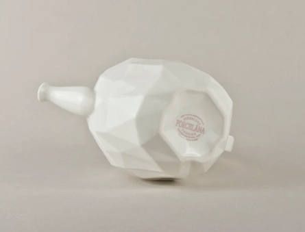 Porcelan Diamant Teekanne unterseite Piebalga Porcelain Factory - Nordic Concept Store
